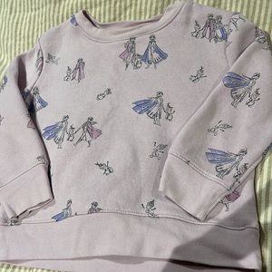 Disney frozen fleece sweatshirt size 3T
